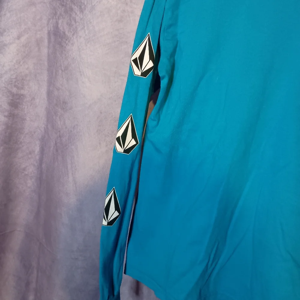 Youth‎ Blue Volcom Long Sleeve Tee